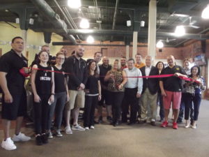 Gold's Gym Reading ribbon cutting