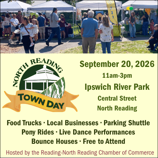 Town Day banner (512 x 512 px) North Reading Town Day Sepetember 20 2026